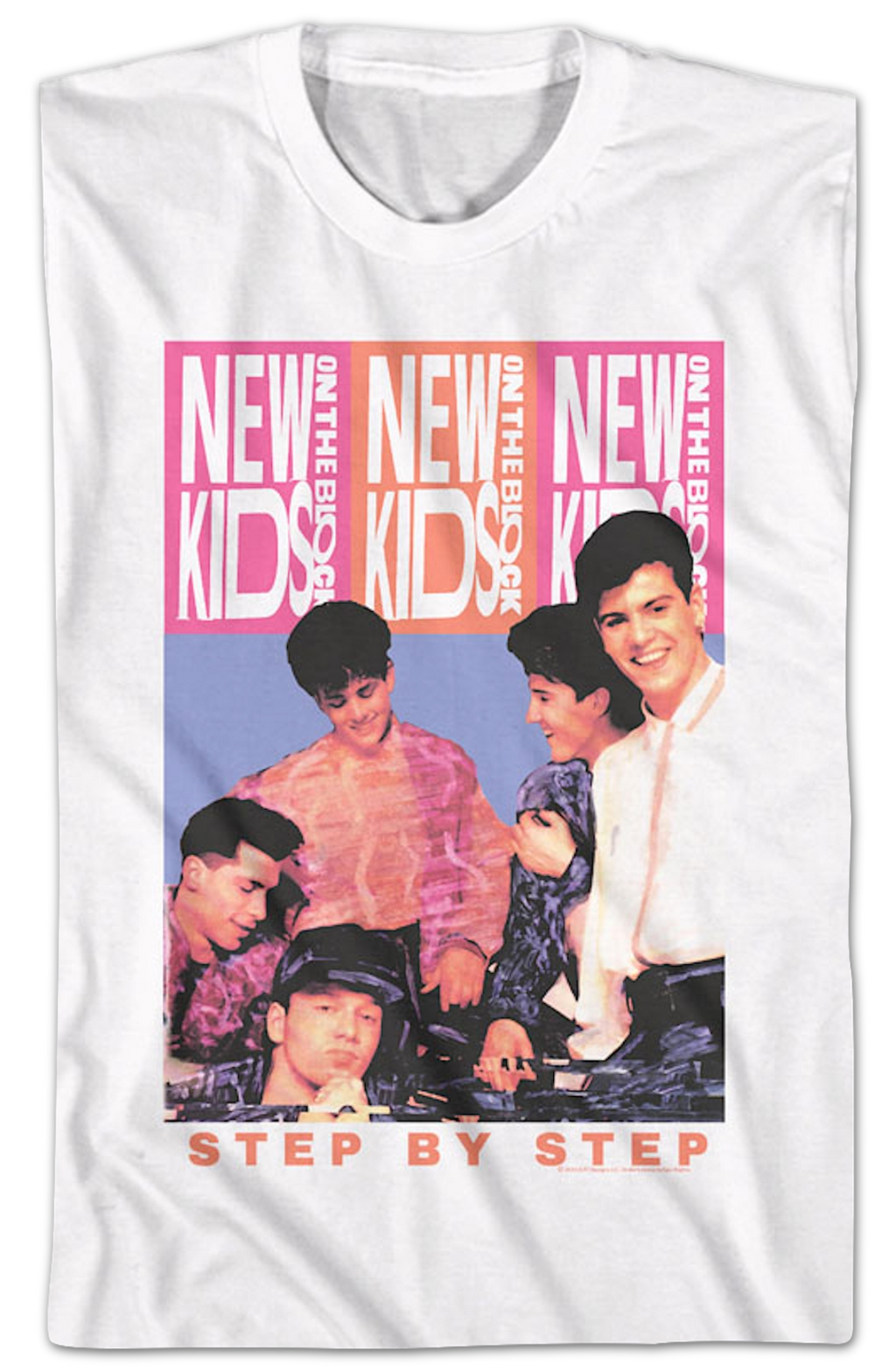 Step By New Kids On The Block T-Shirt product image 2