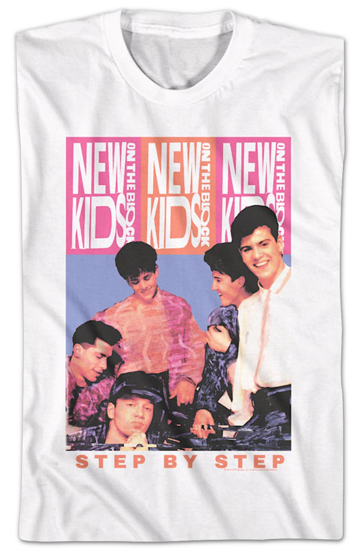 Step By New Kids On The Block T-Shirt product image 2