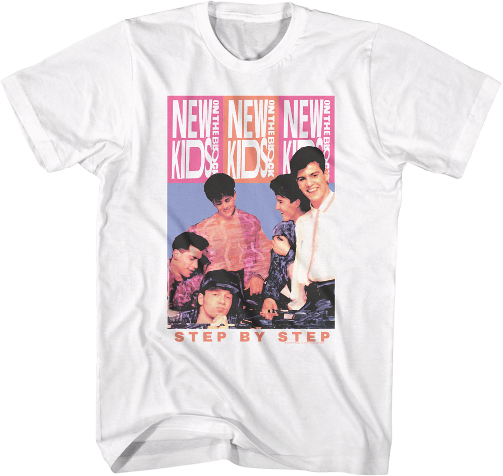 Step By New Kids On The Block T-Shirt product image 1