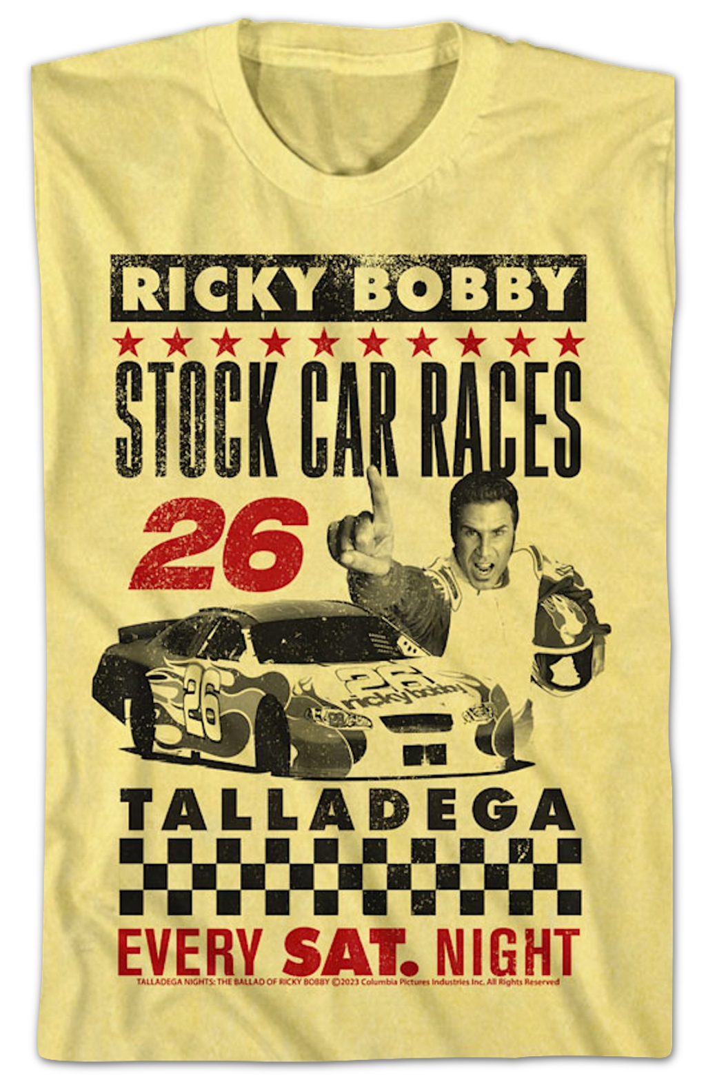 Stock Car Races Talladega Nights T-Shirt product image 2