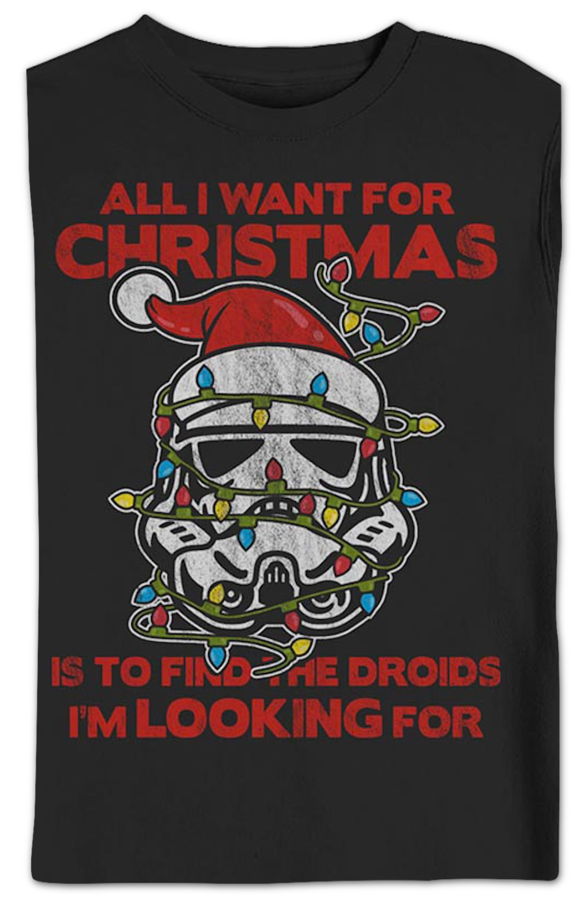 Stormtrooper All I Want For Christmas Star Wars Sweatshirt product image 2