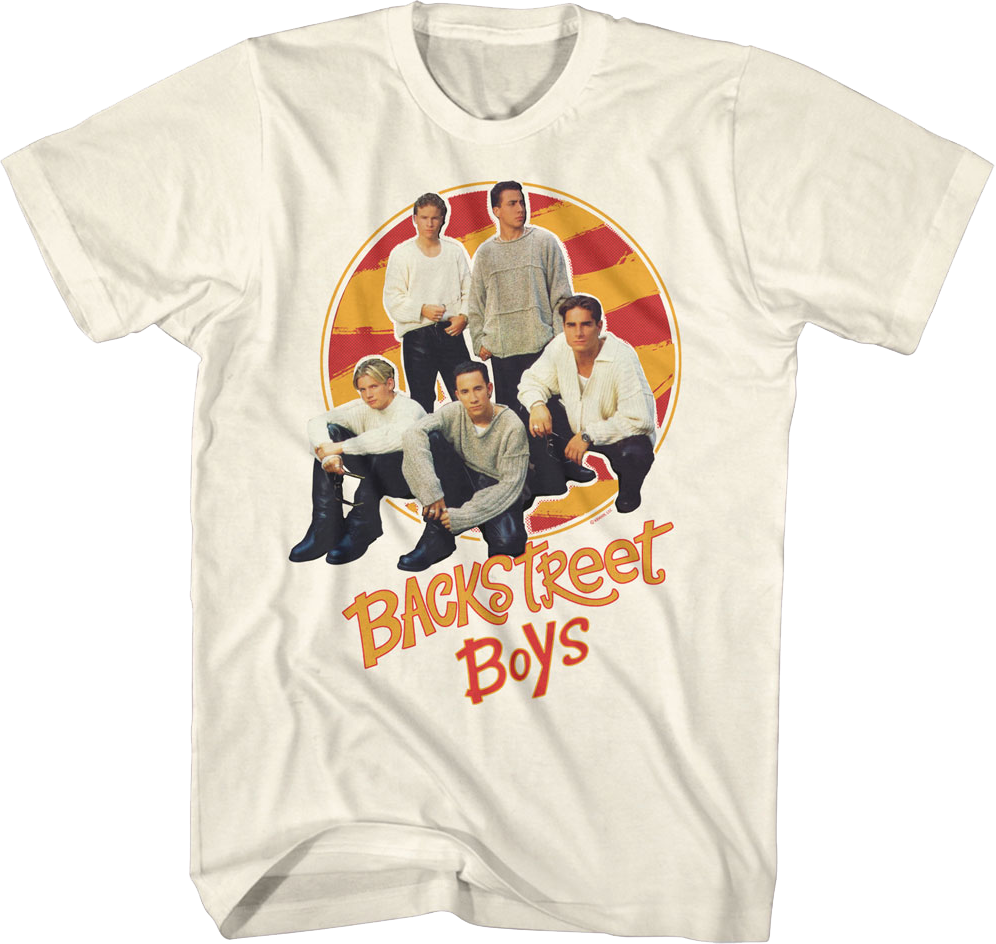 Striped Circle Backstreet Boys T-Shirt product image 1