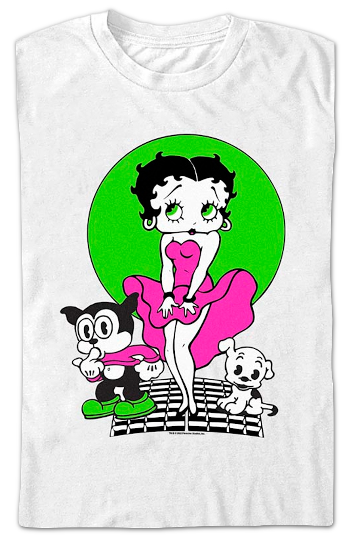 Subway Grate Betty Boop T-Shirt product image 2