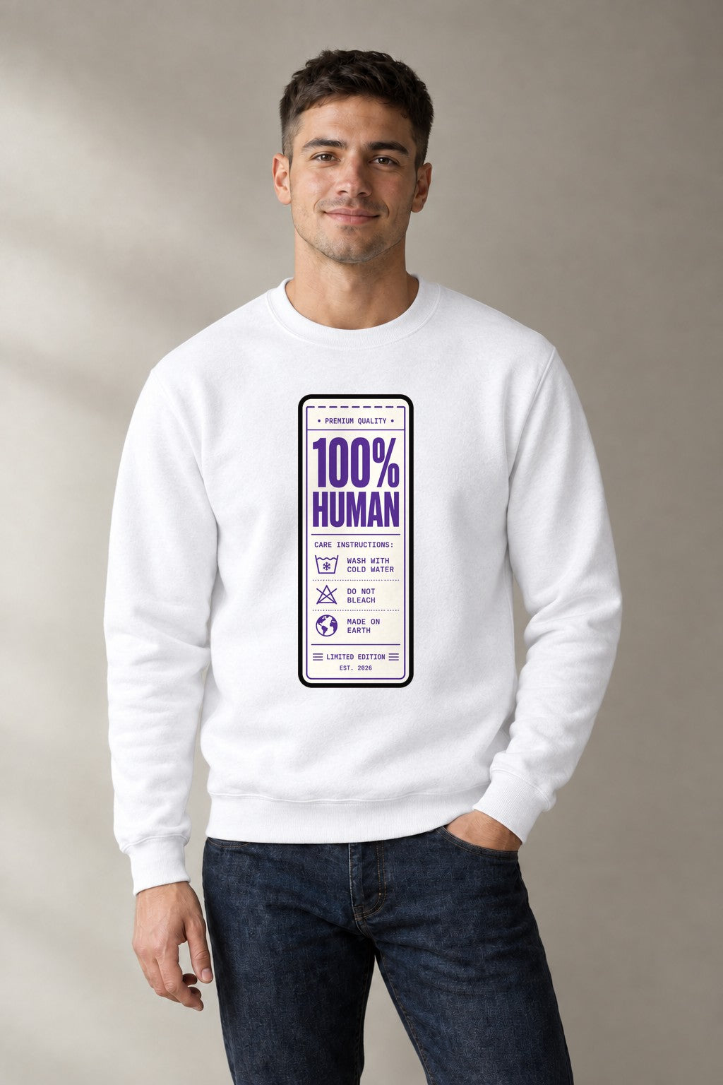 100% Human Label product image 1