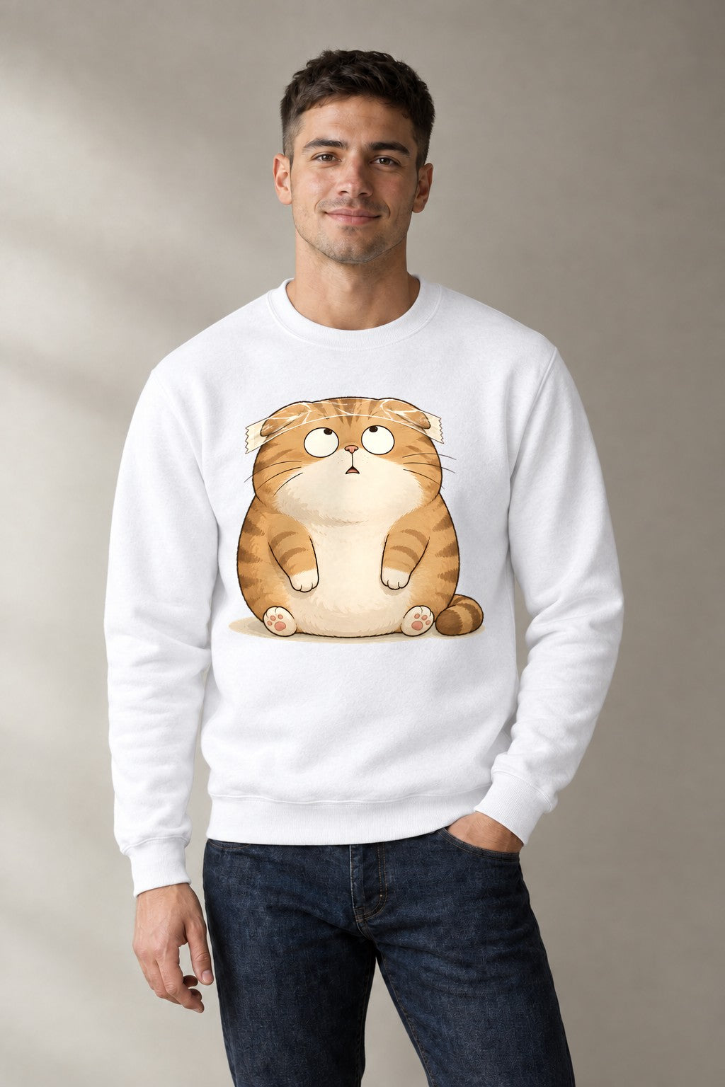 Chubby Tabby Cat product image 1
