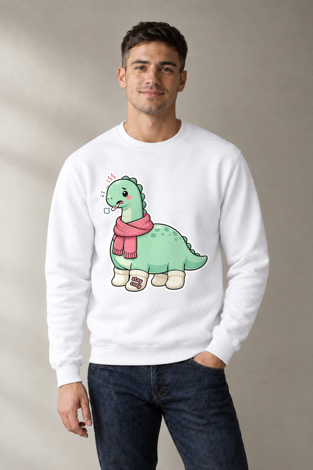 Cozy Sick Dino