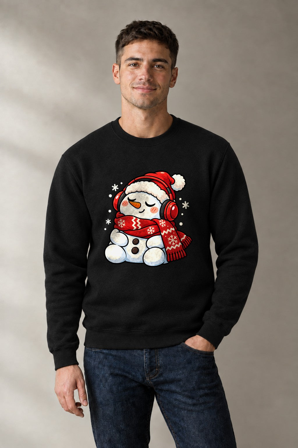 Cozy Snowman Headphones product image 2