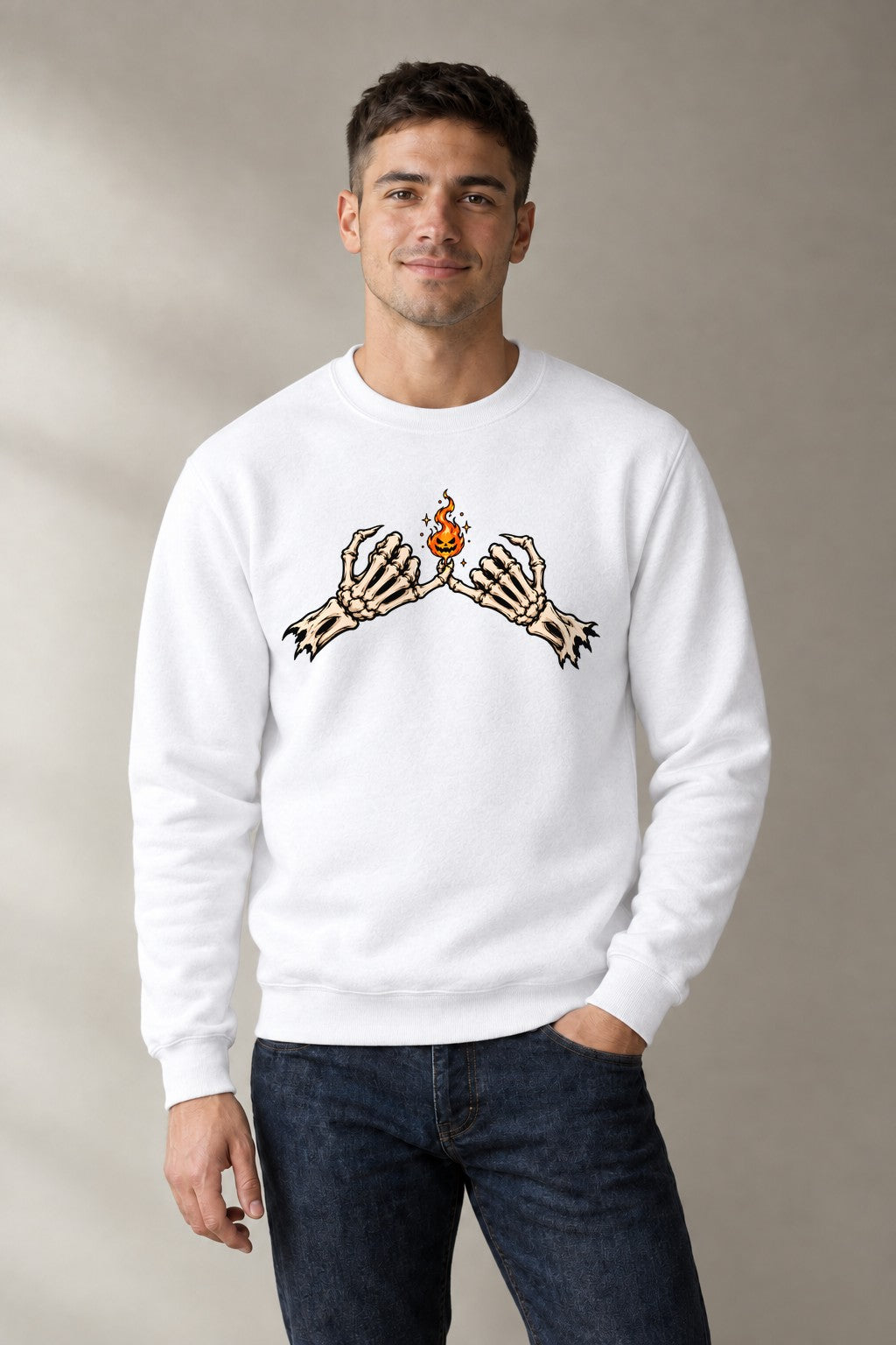 Flaming Skeleton Hands product image 1