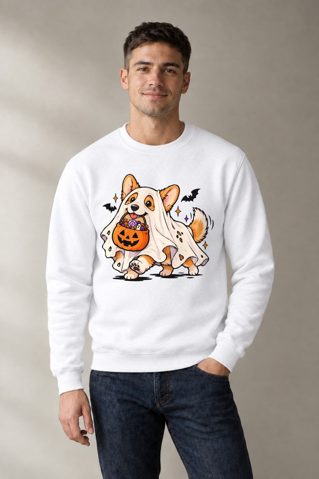 Ghost Corgi Trick or Treat product image 1