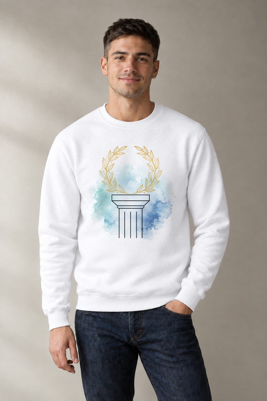 Golden Laurel Pillar product image 1