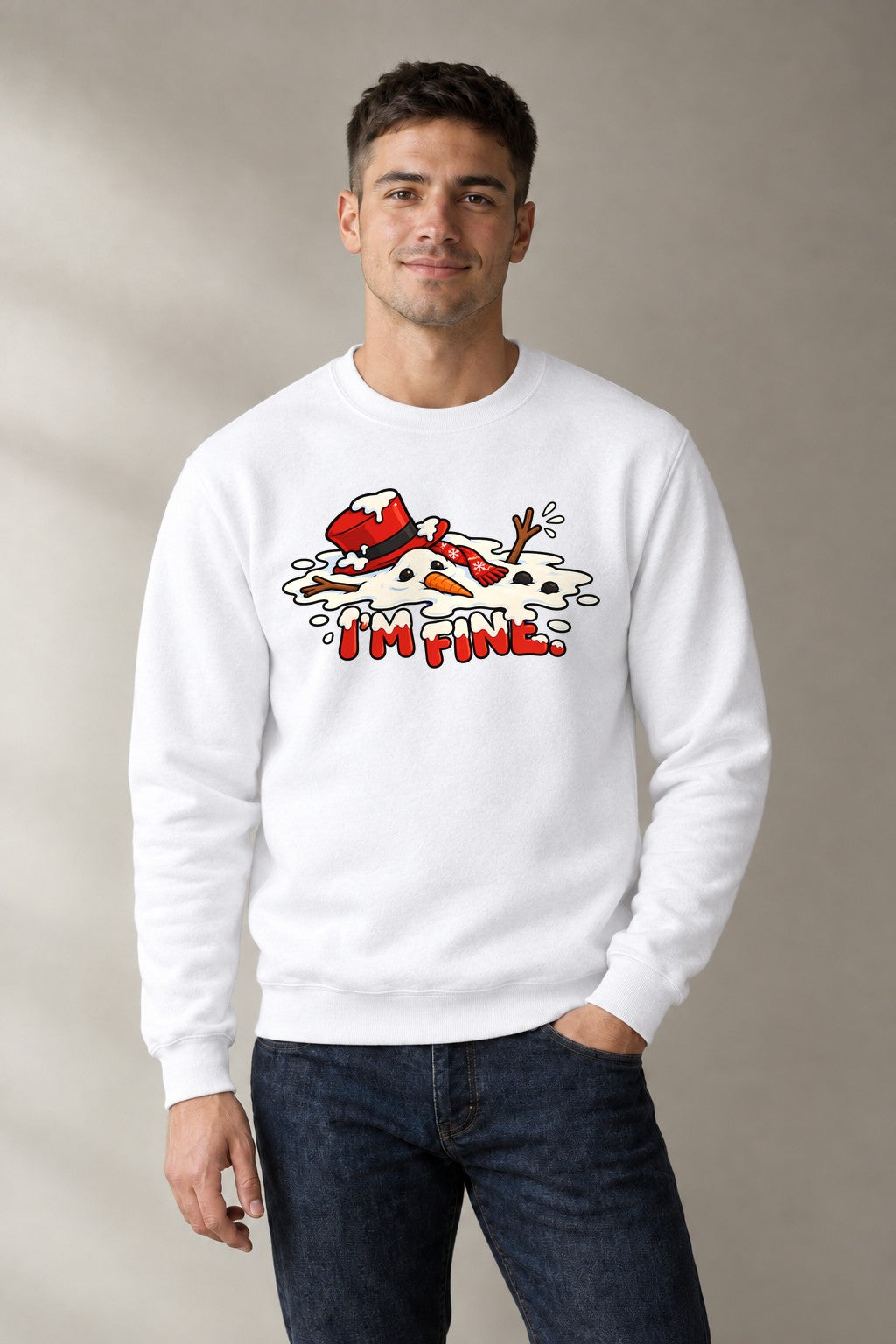 I'm Fine Melting Snowman product image 1