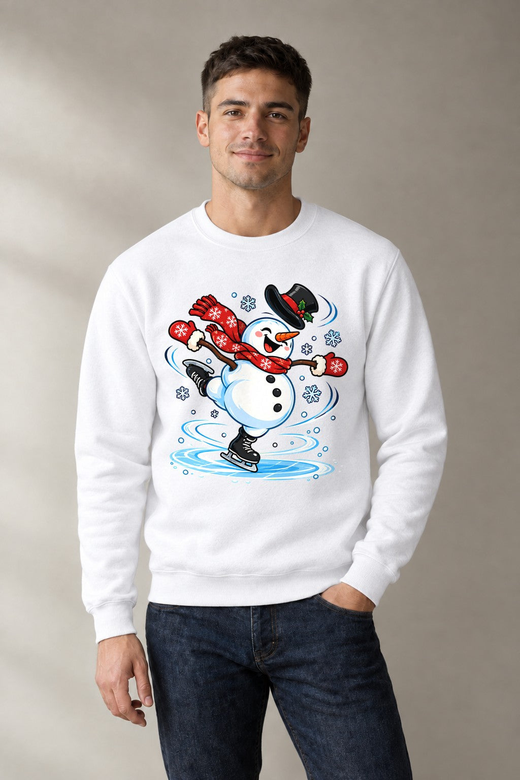 Ice Skating Snowman product image 1