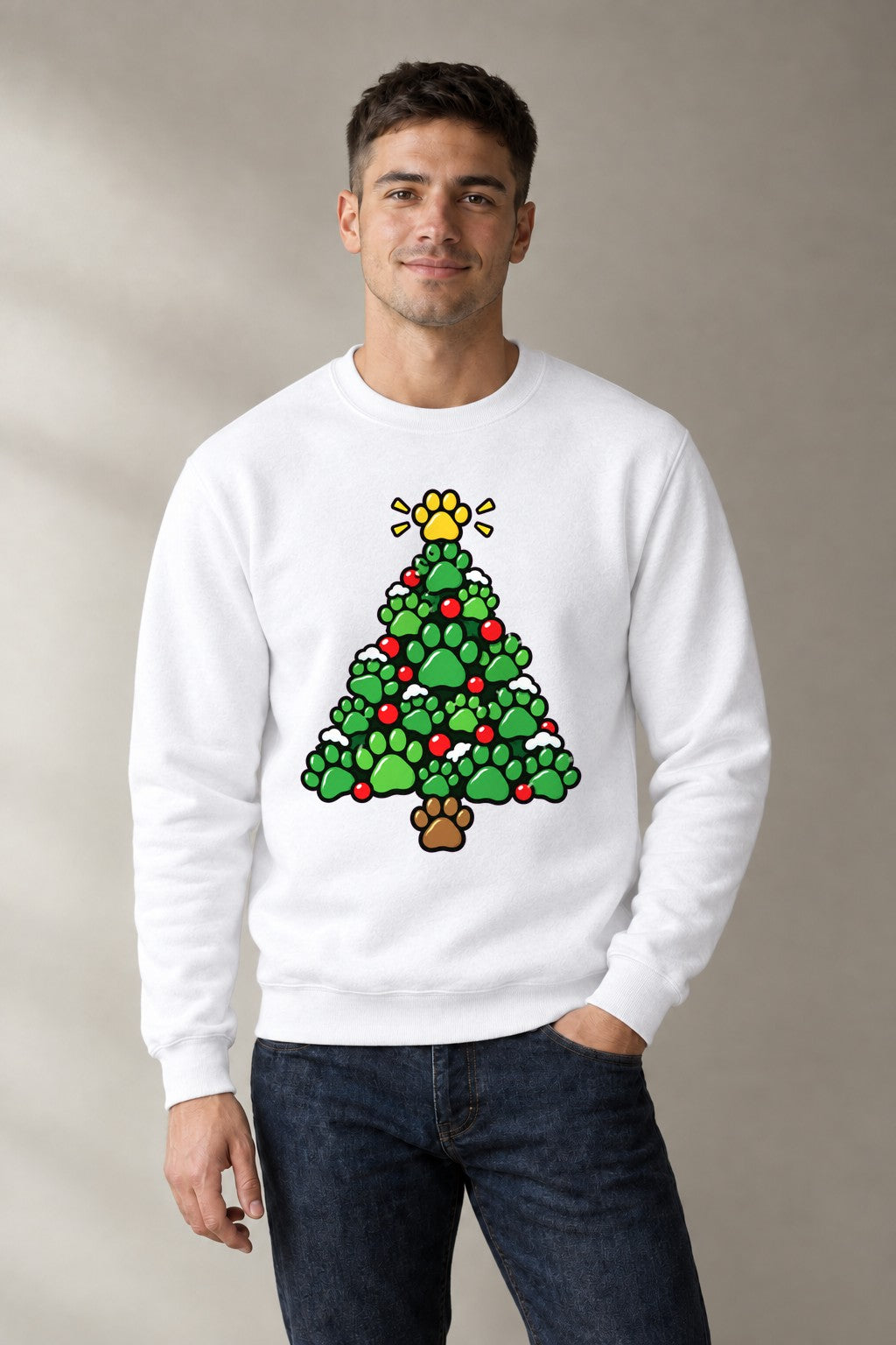 Paw Print Christmas Tree product image 1
