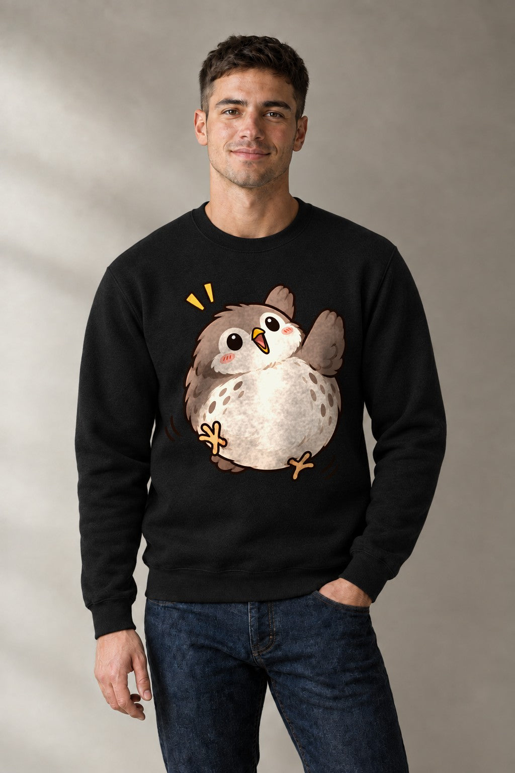 Round Fluffy Owl product image 2