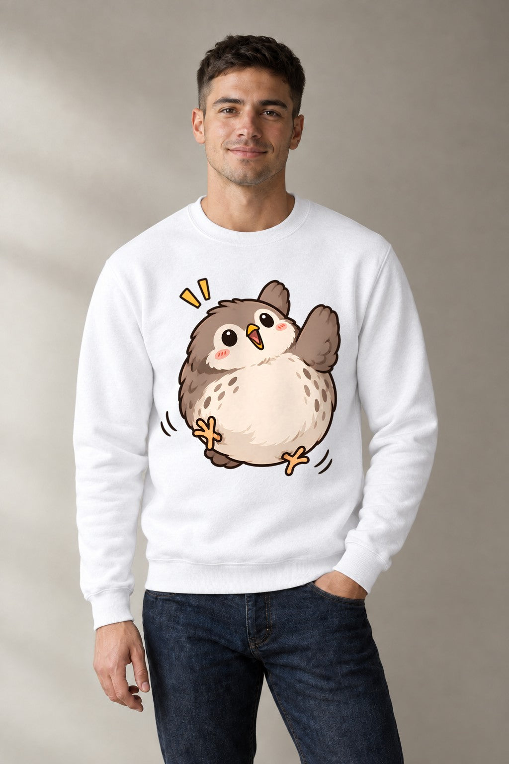Round Fluffy Owl product image 1