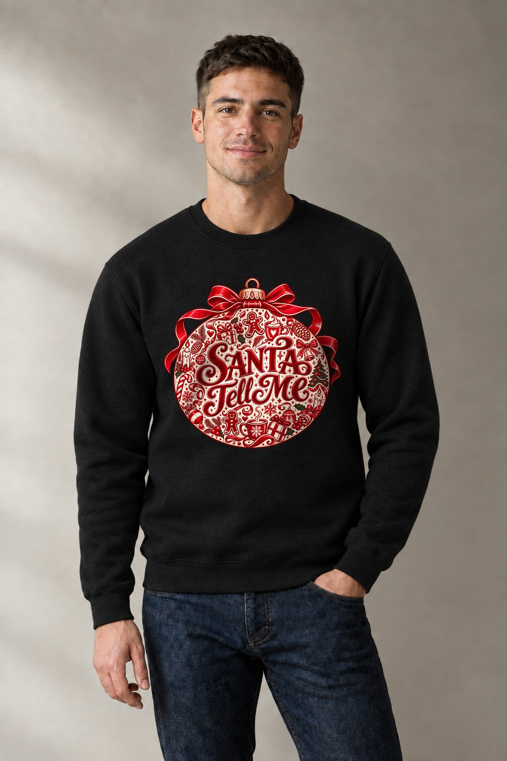 Santa Tell Me Ornament product image 2
