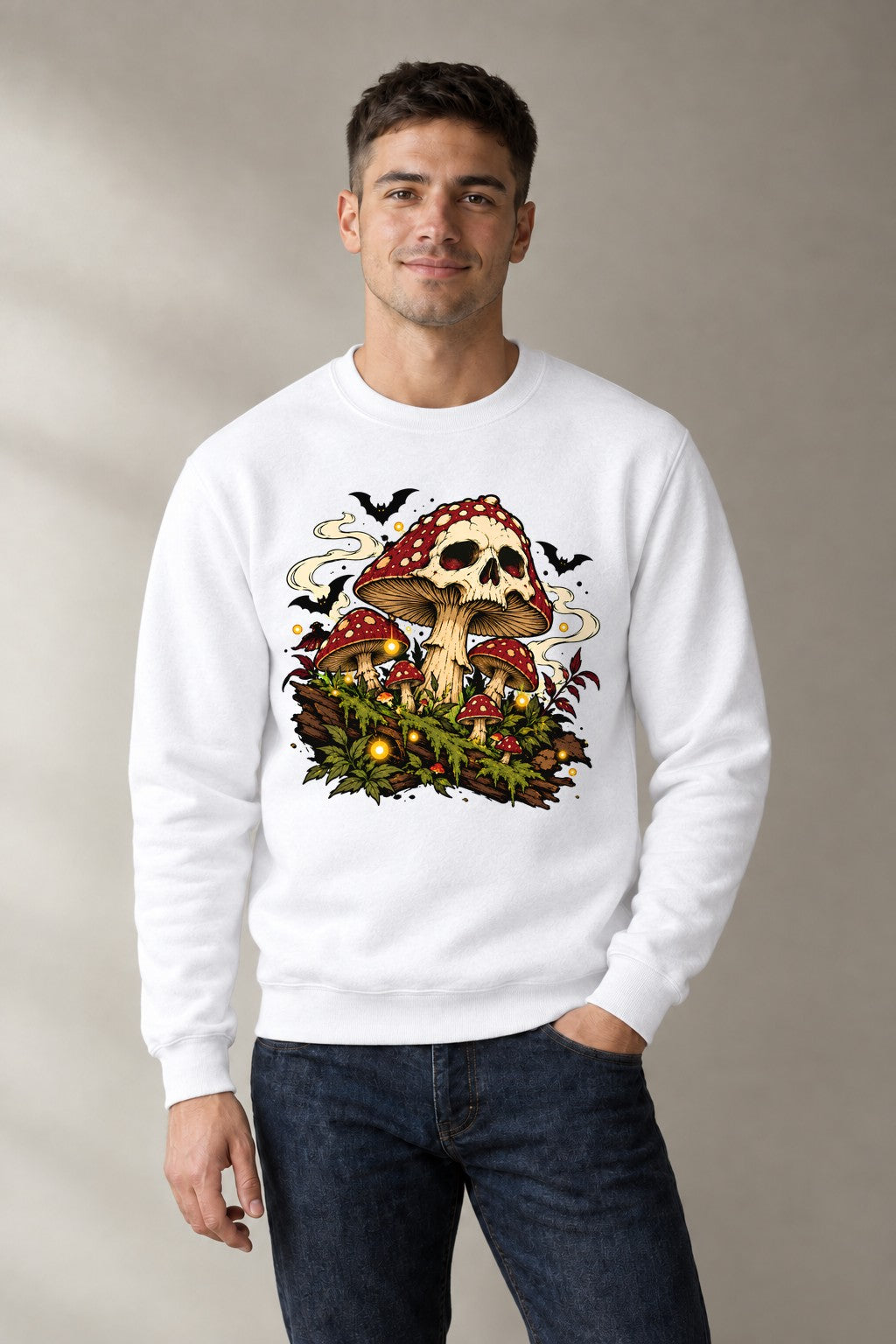 Skull Mushroom Halloween product image 1