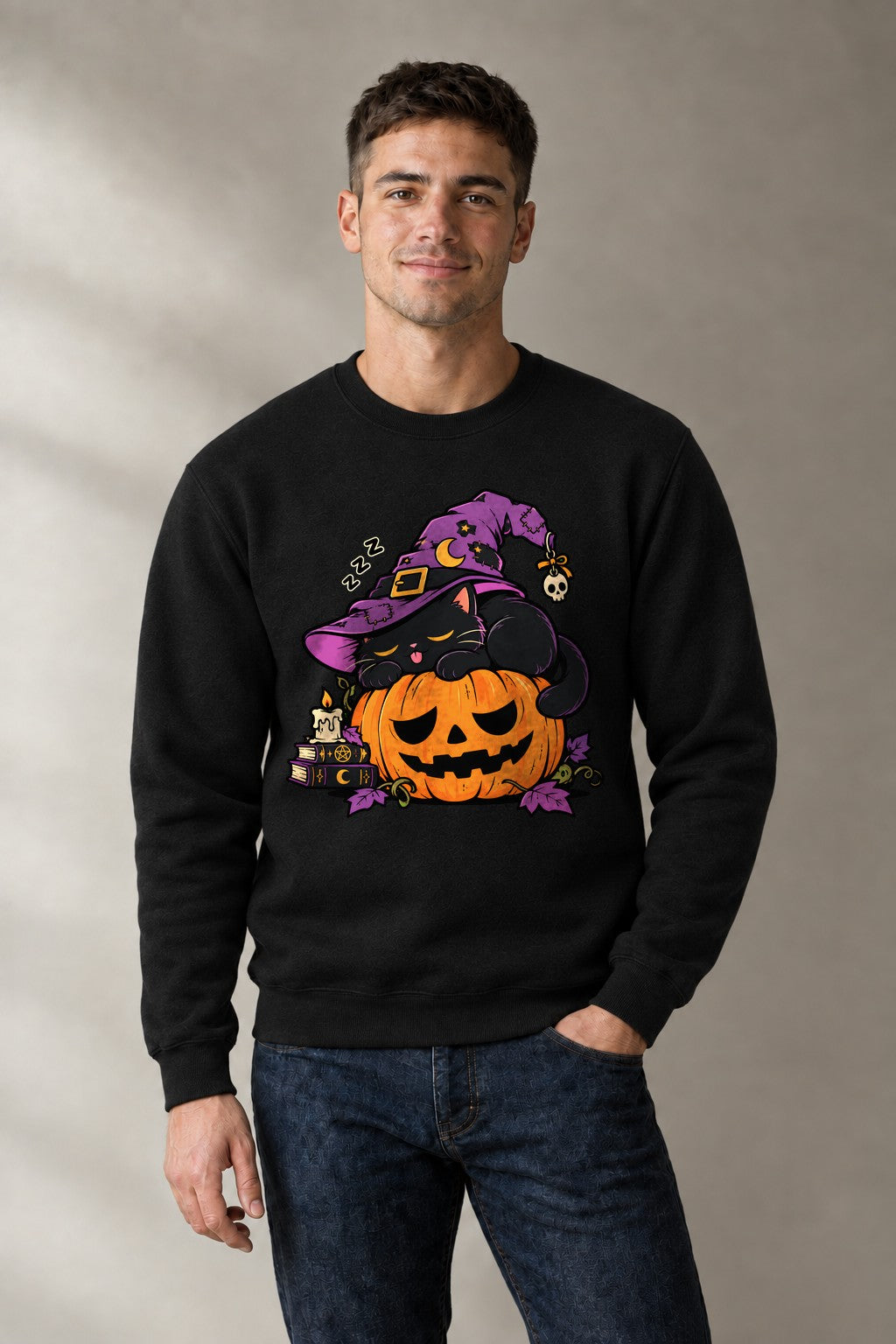 Sleepy Witch Cat product image 2
