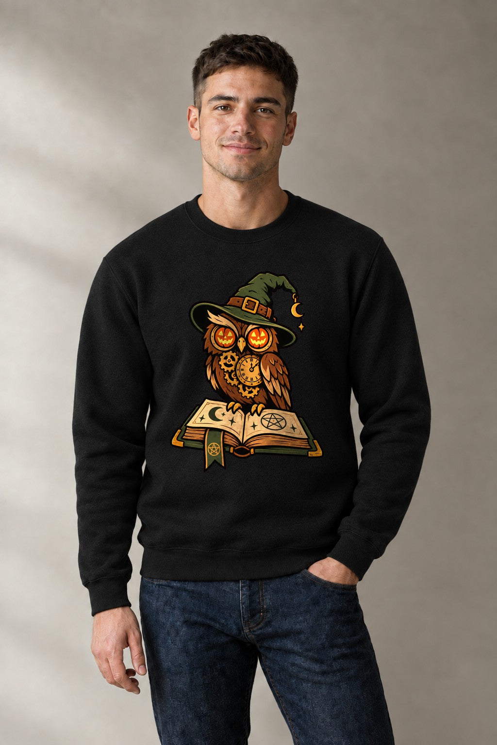 Steampunk Witch Owl