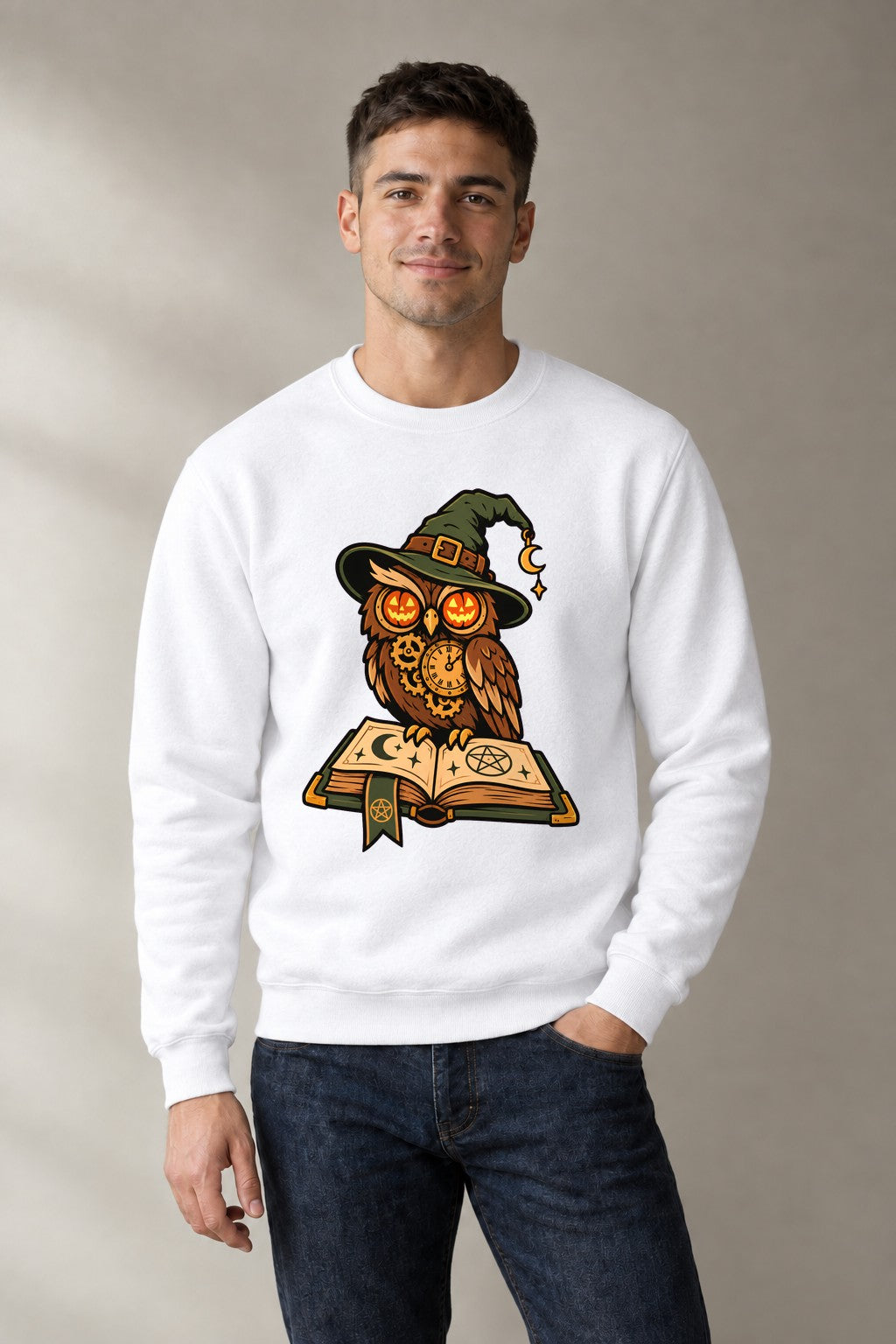 Steampunk Witch Owl