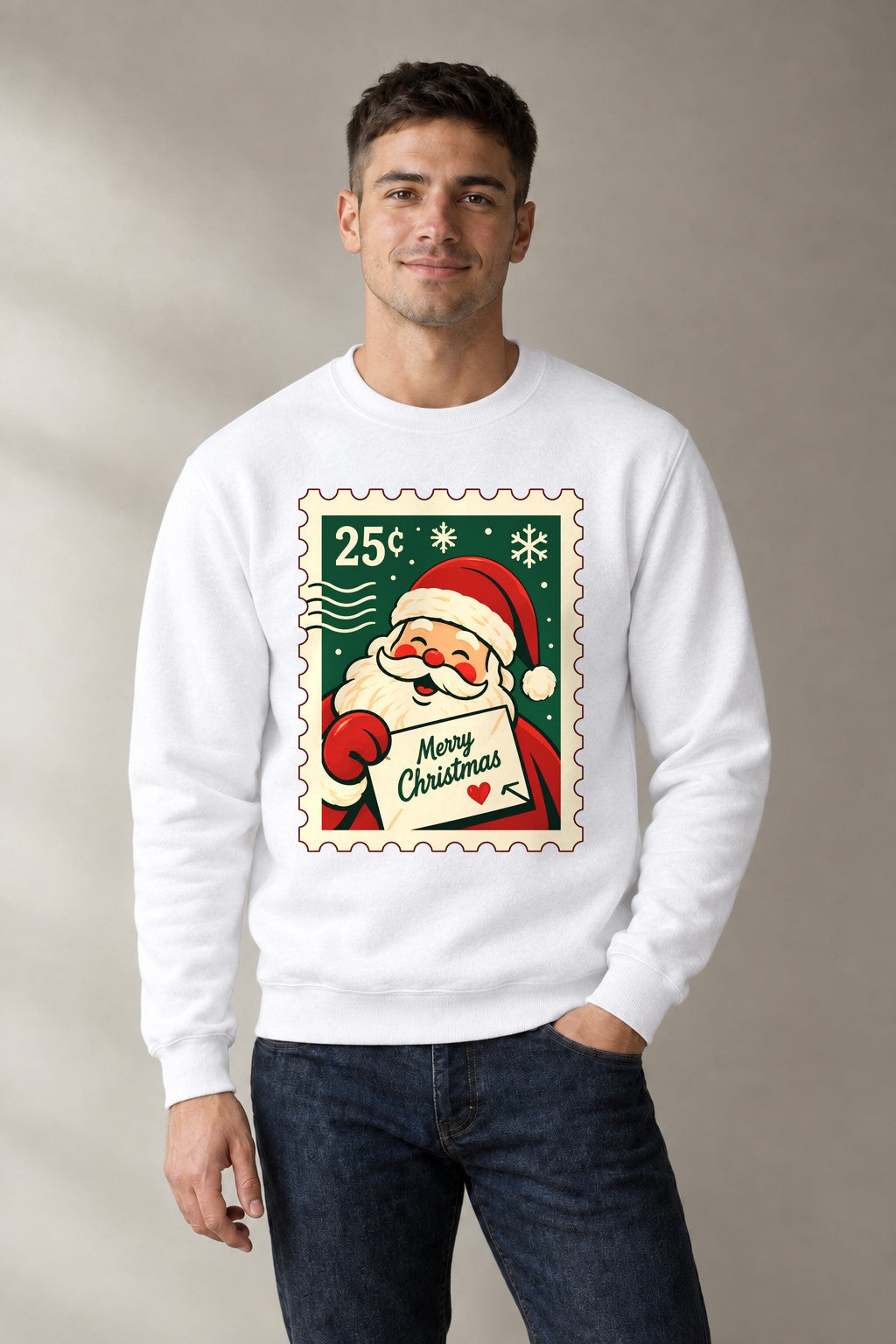 Vintage Santa Stamp product image 1