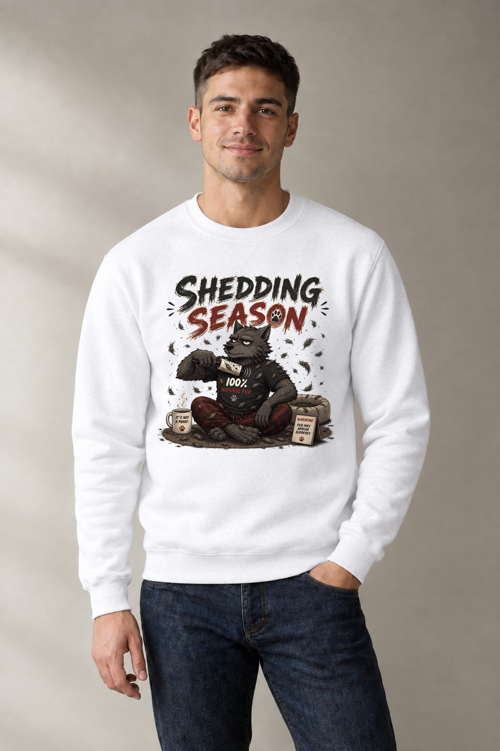 Werewolf Shedding Season Natural Fur product image 1