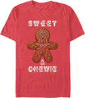 Sweet & Chewie Gingerbread Man Star Wars T-Shirt product image 1