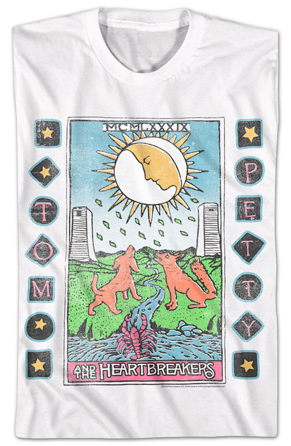 Tarot Card Tom Petty And The Heartbreakers T-Shirt product image 2