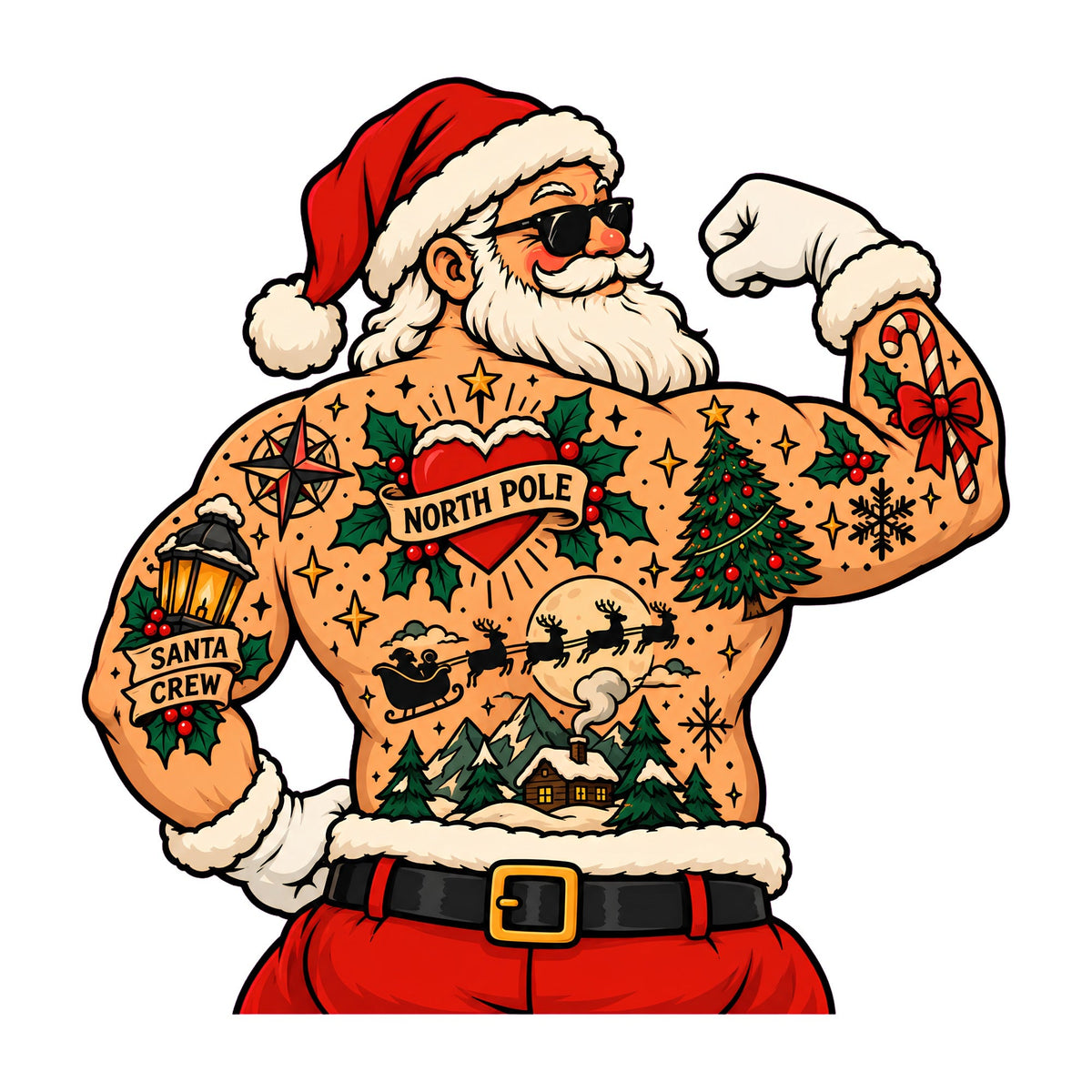 Tattooed Santa product image 3