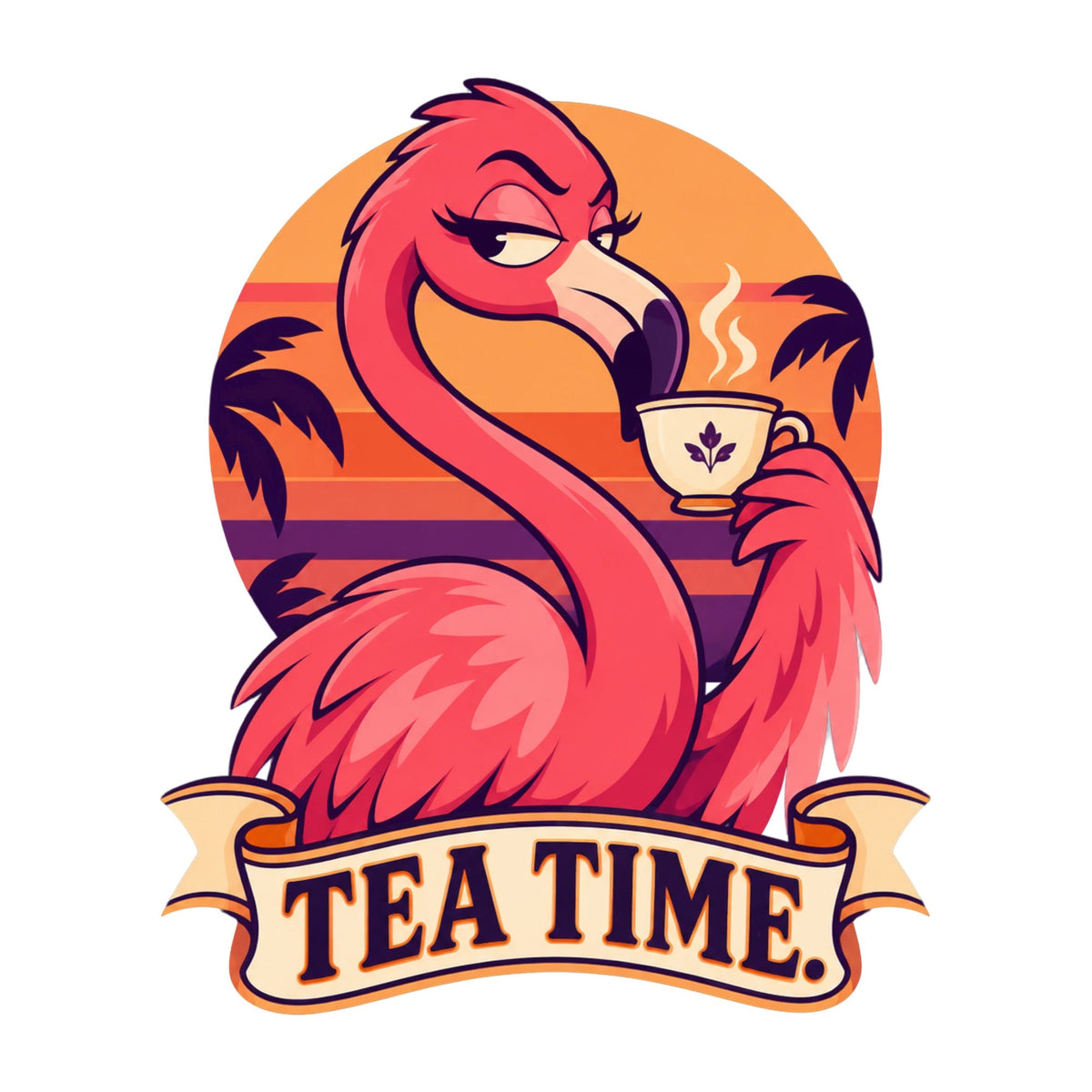 Tea Time Flamingo product image 3