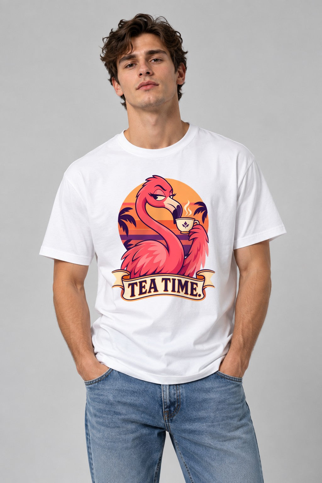 Tea Time Flamingo product image 1