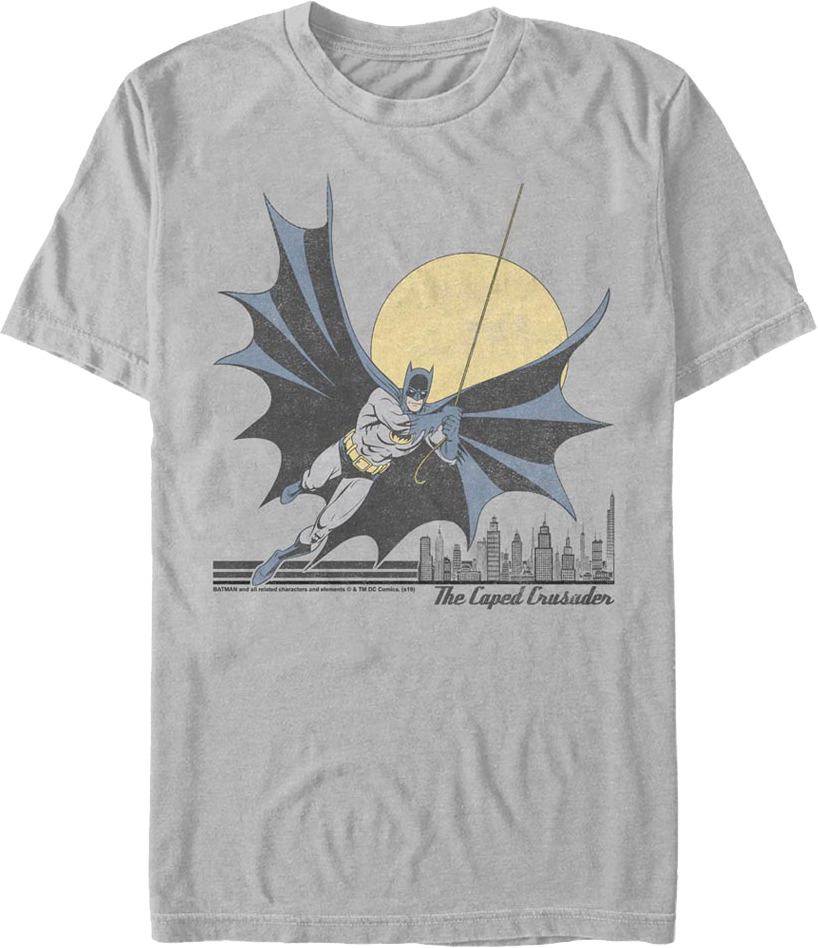 The Caped Crusader Batman DC Comics T-Shirt product image 1