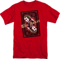 The Dark Knight Joker Playing Card DC Comics T-Shirt product image 1