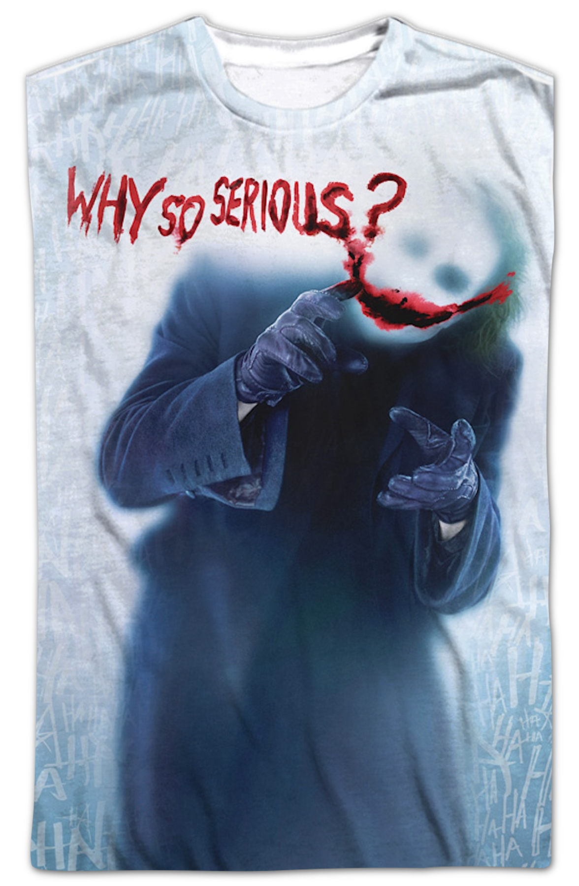 The Dark Knight Joker Why So Serious? DC Comics T-Shirt product image 1