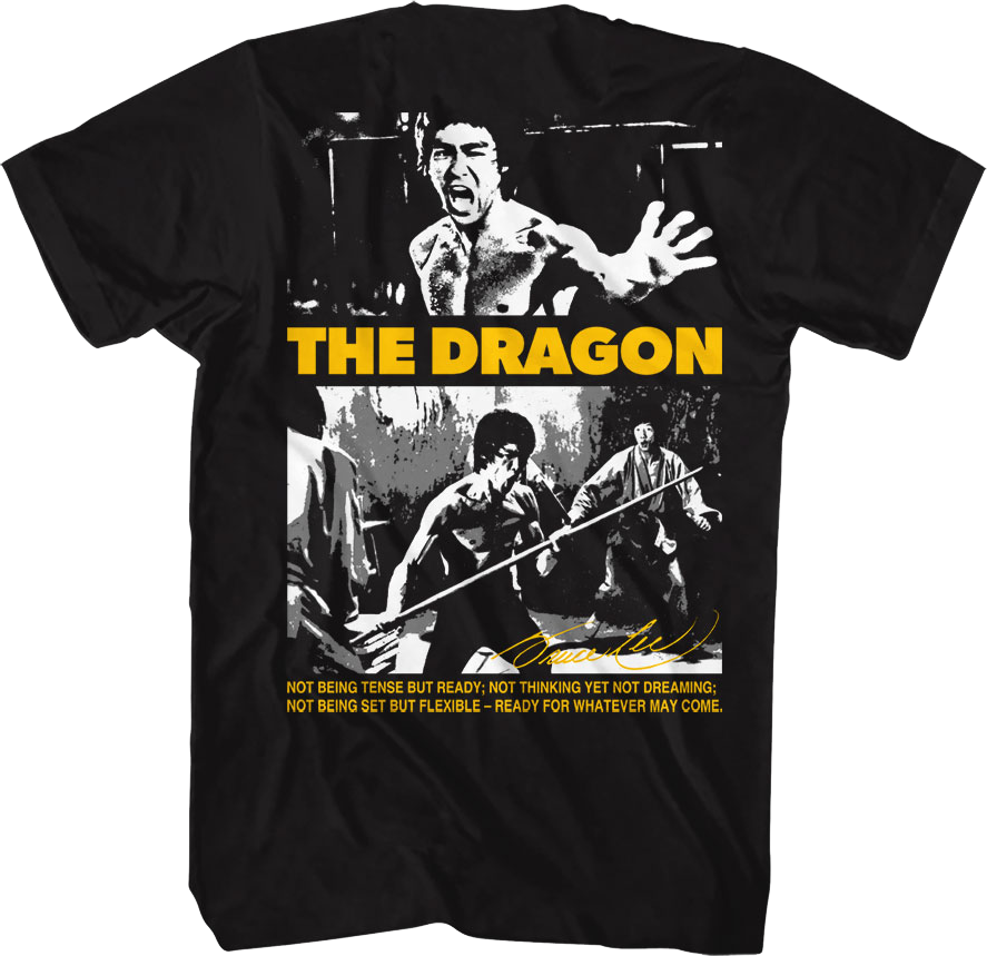 The Dragon Front & Back Bruce Lee T-Shirt product image 1