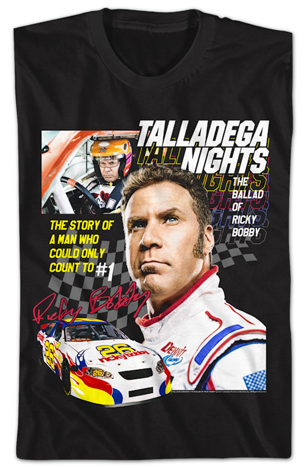 The Story Of A Man Who Could Only Count To #1 Talladega product image 2
