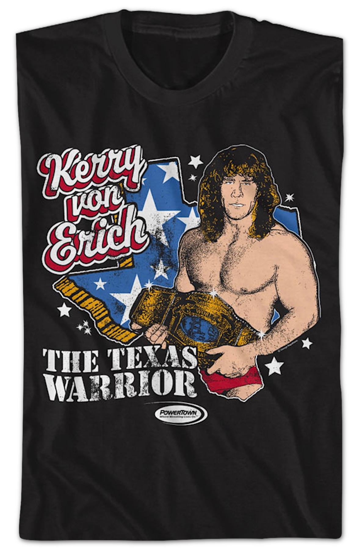 The Texas Warrior Kerry Von Erich T-Shirt product image 2