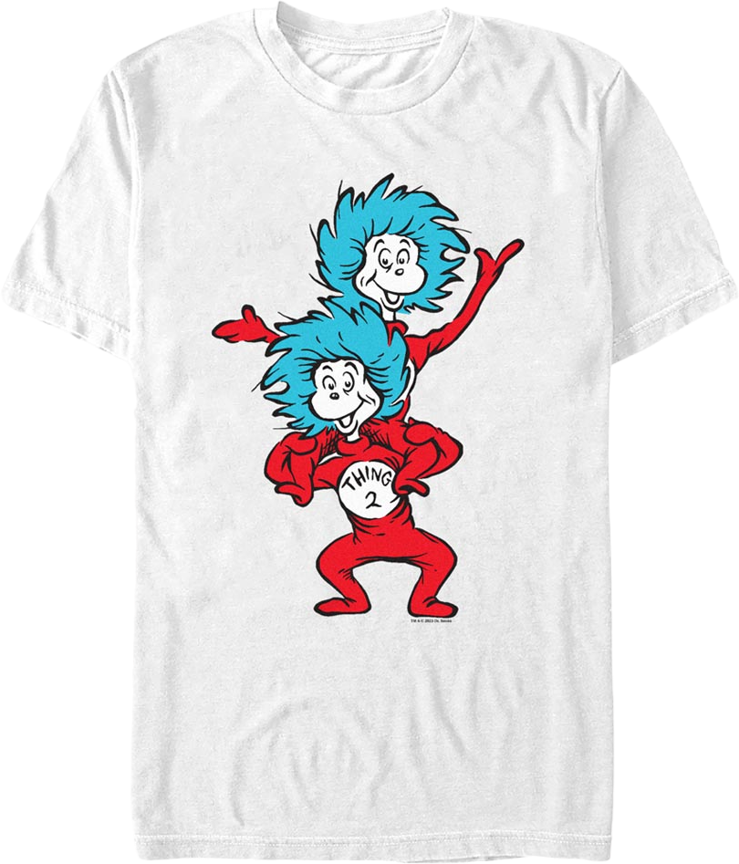 Thing One & Two Dr. Seuss T-Shirt product image 1