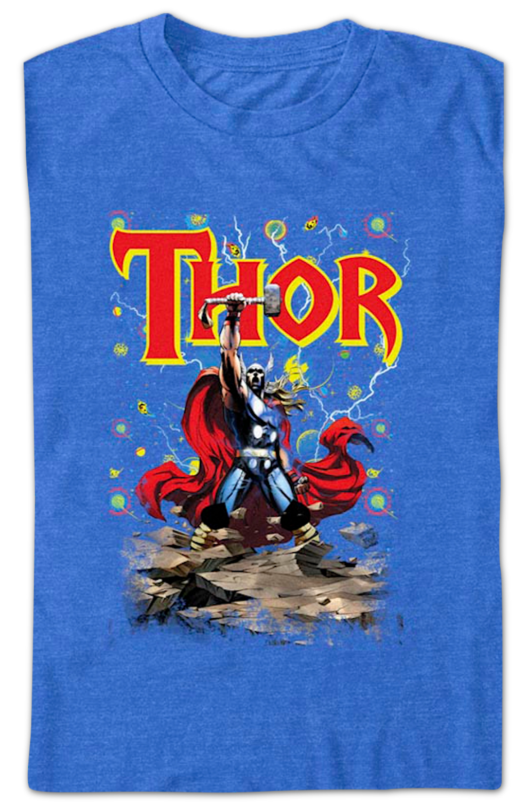 Thor Space Pose Marvel Comics T-Shirt product image 2