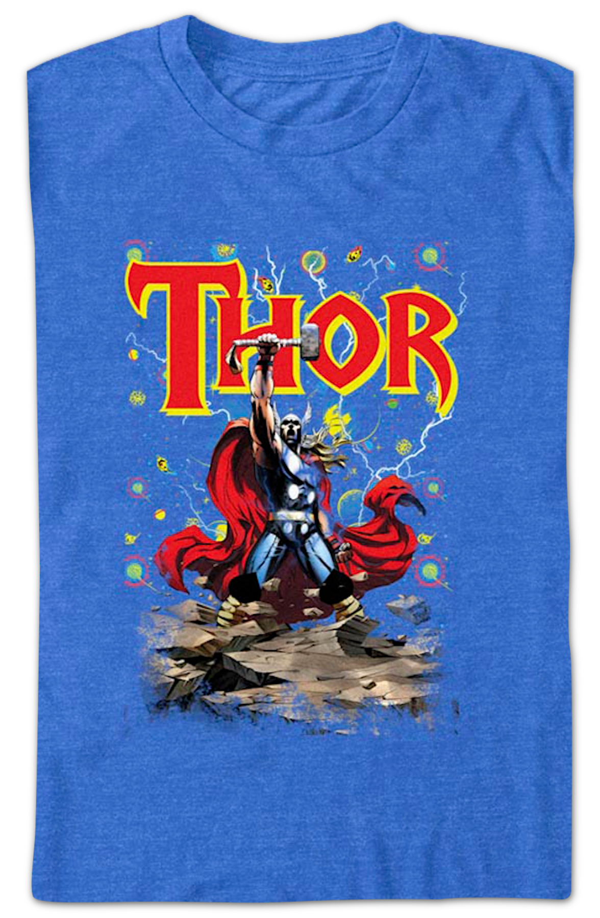 Thor Space Pose Marvel Comics T-Shirt product image 2