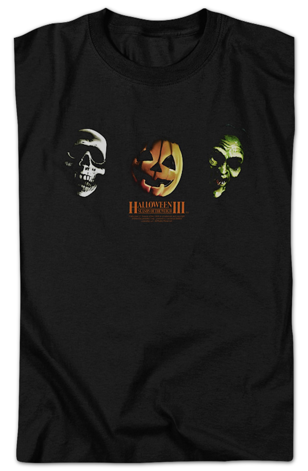 Three Masks Halloween III Season of the Witch T-Shirt product image 2