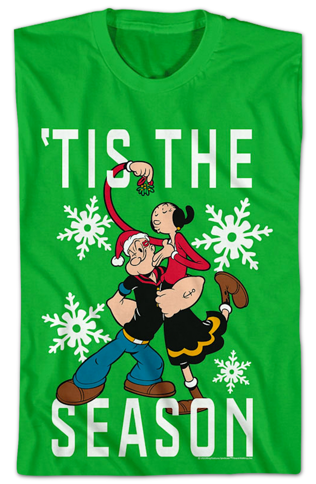 'Tis The Season Popeye T-Shirt product image 2