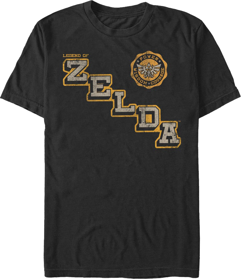 Triforce Badge Legend of Zelda Nintendo T-Shirt product image 1