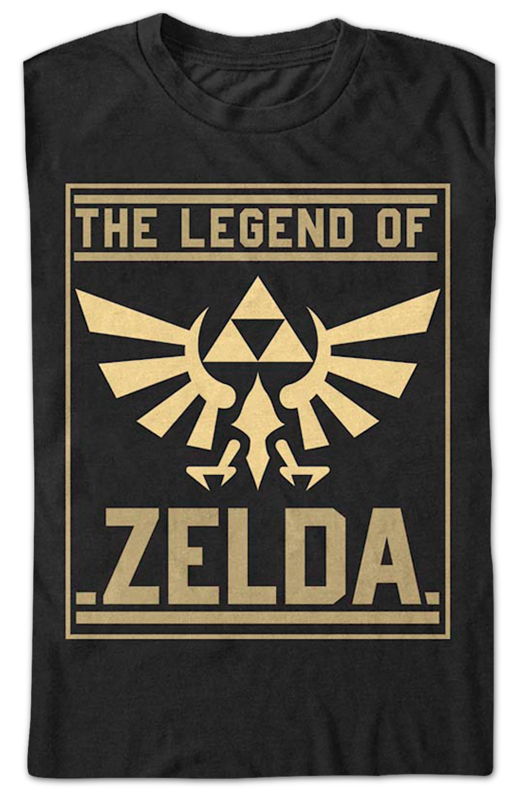 Triforce Box Legend of Zelda Nintendo T-Shirt product image 2