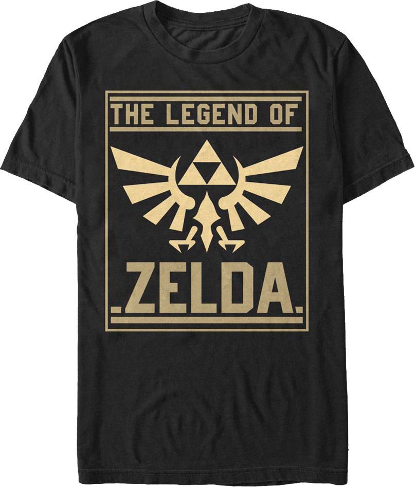 Triforce Box Legend of Zelda Nintendo T-Shirt product image 1