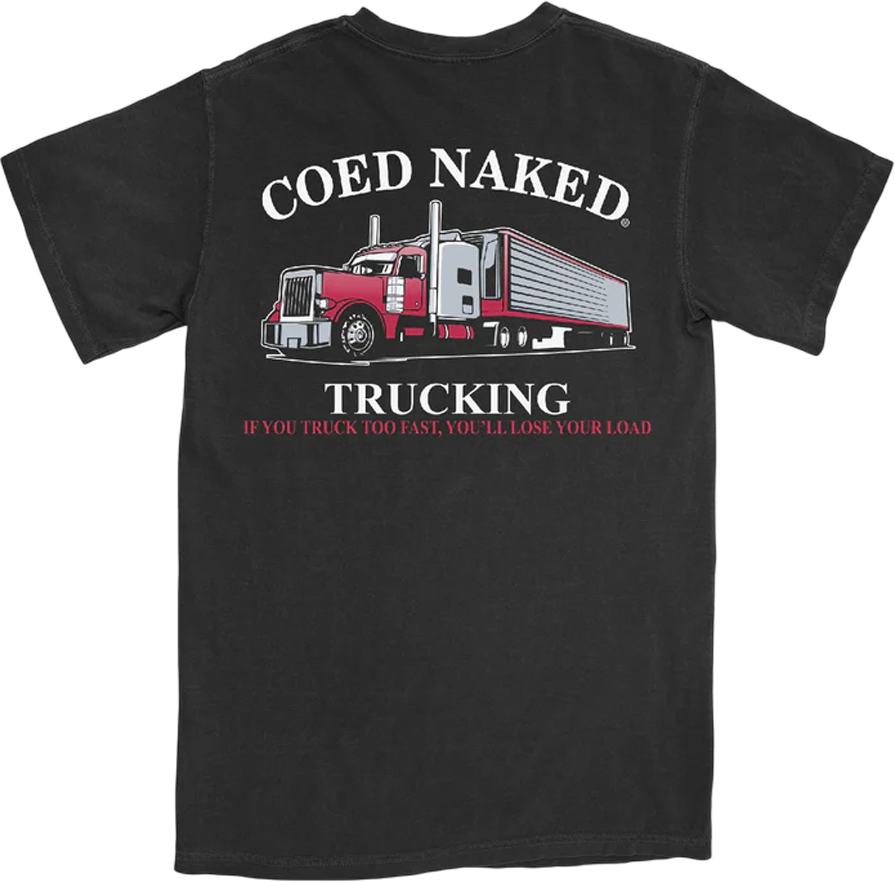 Trucking Coed Naked T-Shirt product image 1