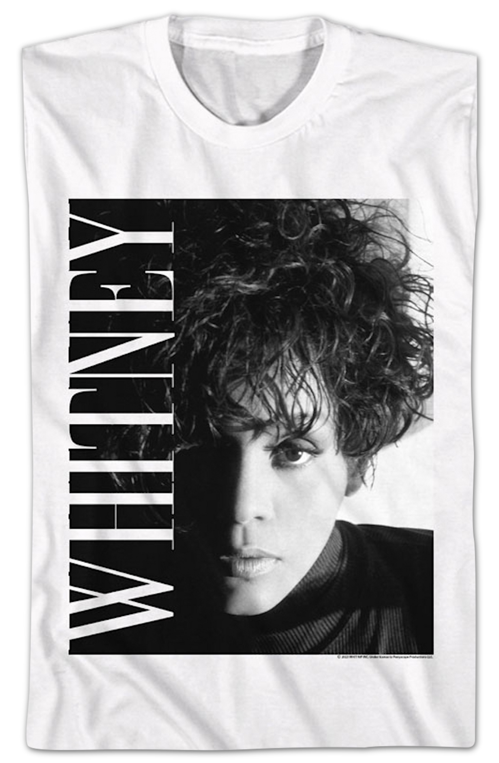 Up Close Whitney Houston T-Shirt product image 2