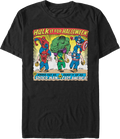 Vintage Avengers Halloween Costumes Ad Marvel Comics T-Shirt product image 1