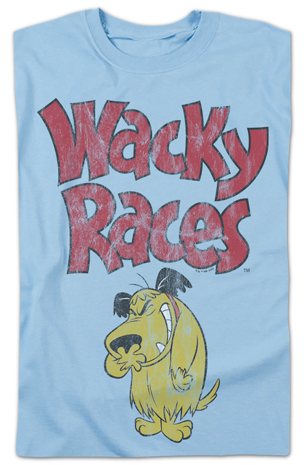 Vintage Blue Muttley Wacky Races T-Shirt product image 2