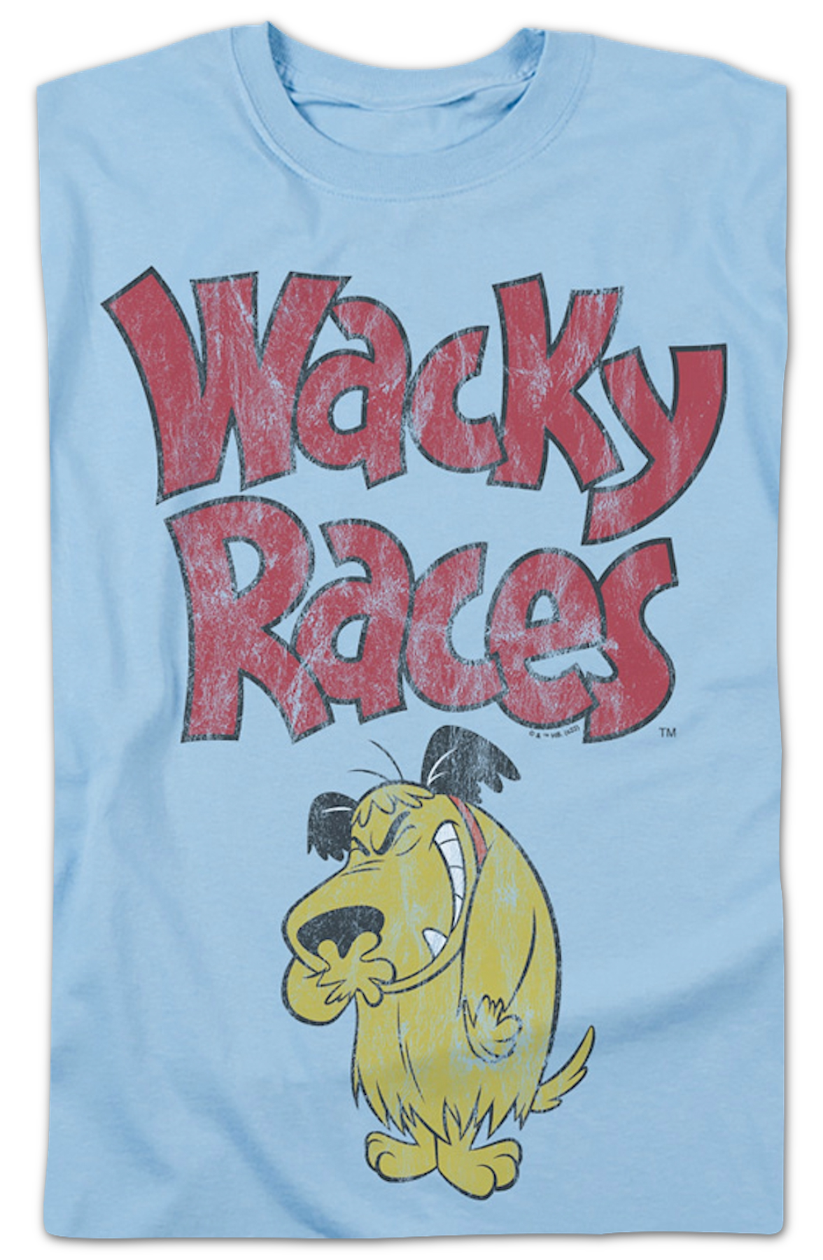 Vintage Blue Muttley Wacky Races T-Shirt product image 2